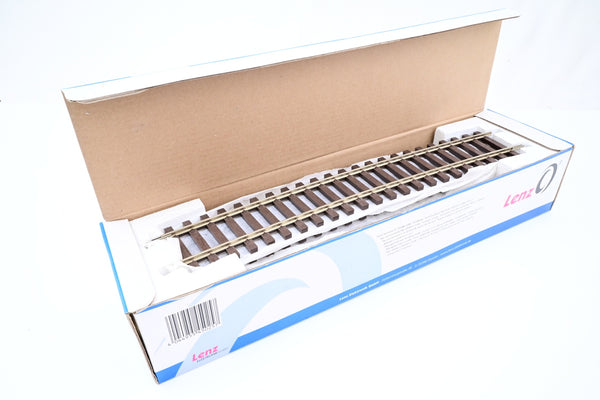 Lenz O Gauge 45025 Box of 8 R10 11.25 Degree Curved Track - Boxed