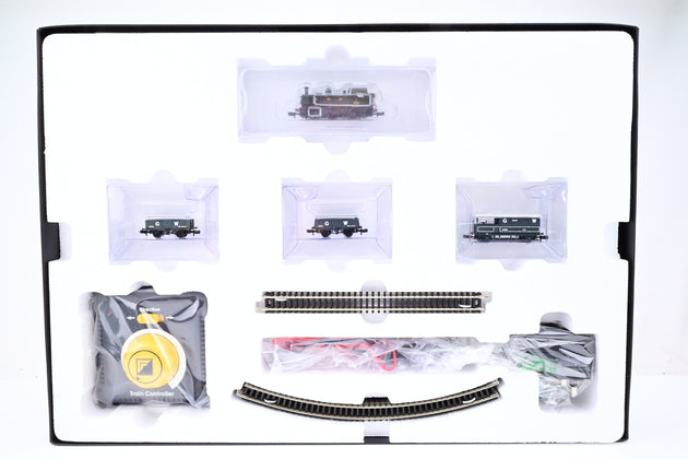 Graham Farish N Gauge 370-052 'Western Rambler' Train Set w/ Class 64xx No.6408 + 3 Wagons - Boxed