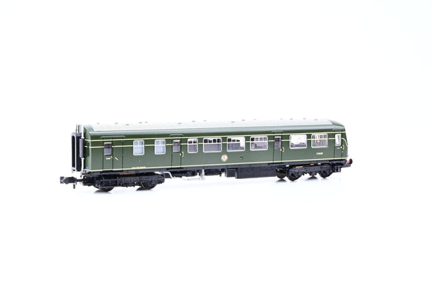Graham Farish N Gauge 371-508 BR Green w/ Speed Whiskers Class 101 2-Car DMU No.E51221 & E56379 - DCC Sound, Boxed