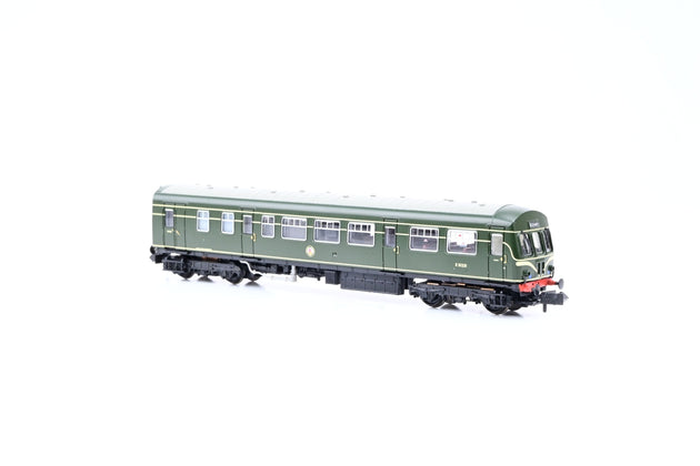 Graham Farish N Gauge 371-508 BR Green w/ Speed Whiskers Class 101 2-Car DMU No.E51221 & E56379 - DCC Sound, Boxed