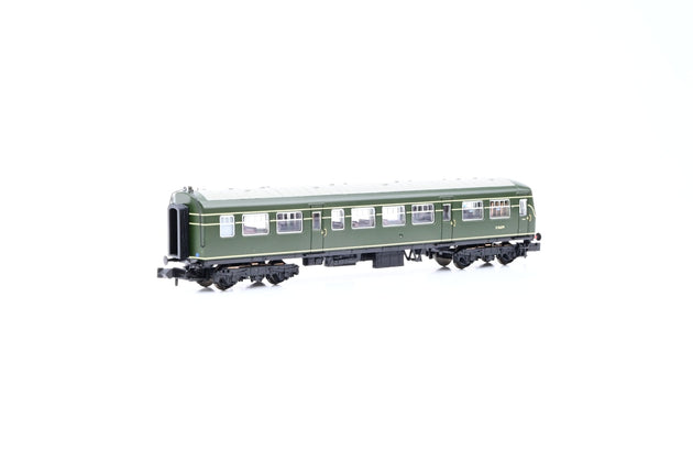 Graham Farish N Gauge 371-508 BR Green w/ Speed Whiskers Class 101 2-Car DMU No.E51221 & E56379 - DCC Sound, Boxed