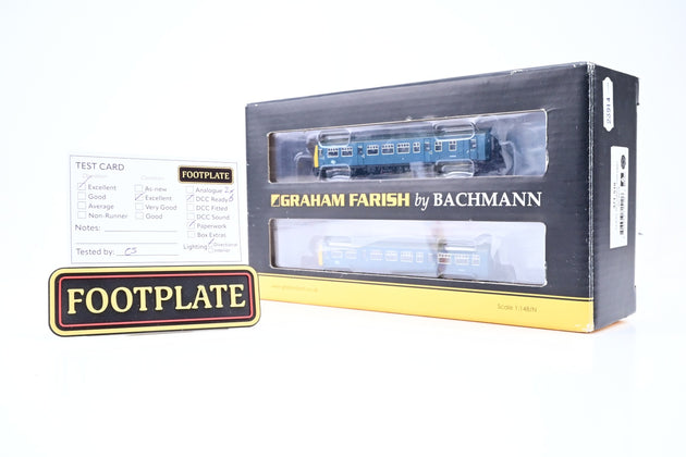 Graham Farish N Gauge 371-510 BR Blue Class 101 3 Car DMU - Boxed