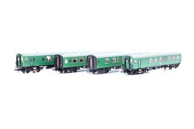 Graham Farish N Gauge 371-675 BR Green 4 CEP EMU - Boxed