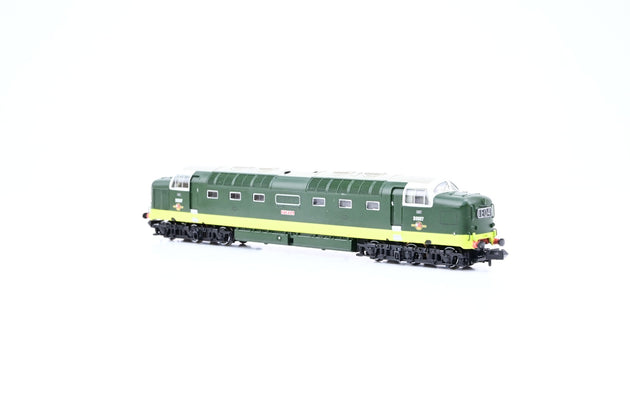 Graham Farish N Gauge 371-285 BR Two Tone Green Class 55 Deltic No.D9007 'Pinza' - Boxed