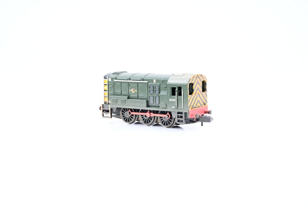 Graham Farish N Gauge 371-003A BR Green Class 08 Diesel Shunter No.D4192 - Weathered, Boxed