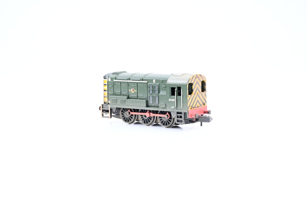 Graham Farish N Gauge 371-003A BR Green Class 08 Diesel Shunter No.D4192 - Weathered, Boxed