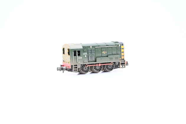 Graham Farish N Gauge 371-003A BR Green Class 08 Diesel Shunter No.D4192 - Weathered, Boxed