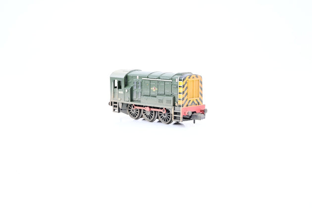 Graham Farish N Gauge 371-003A BR Green Class 08 Diesel Shunter No.D4192 - Weathered, Boxed