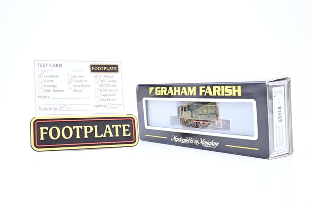 Graham Farish N Gauge 371-003A BR Green Class 08 Diesel Shunter No.D4192 - Weathered, Boxed