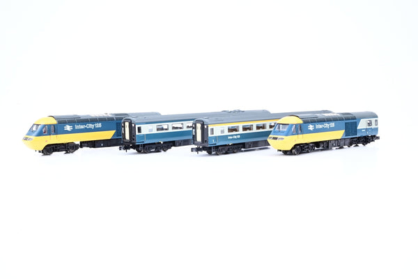Dapol N Gauge 2D-019-010 BR Blue/Grey 4 Car HST Train Pack - Boxed