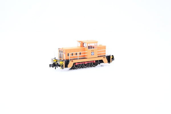 Dapol N Gauge NGRS097 CEGB Orange Hunslet Shunter No.2 - DCC Fitted, Boxed