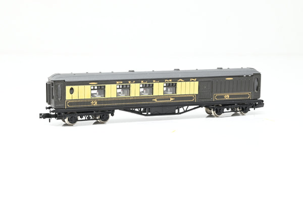 Graham Farish N Gauge 0656 Pullman Umber & Cream Brake End Composite Coach Unnumbered/Unnamed - Boxed
