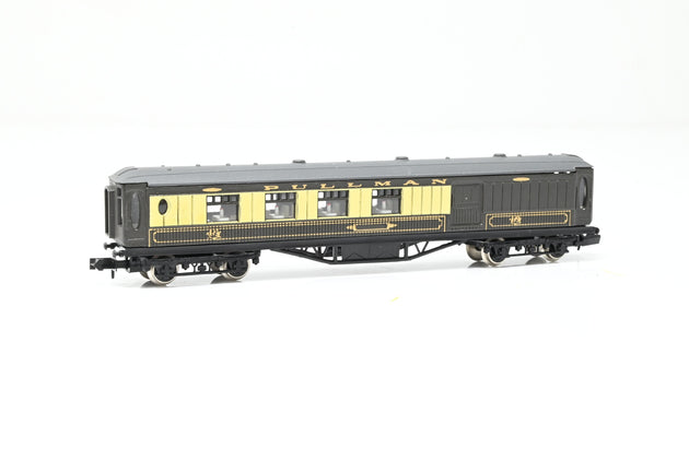 Graham Farish N Gauge 0656 Pullman Umber & Cream Brake End Composite Coach Unnumbered/Unnamed - Boxed