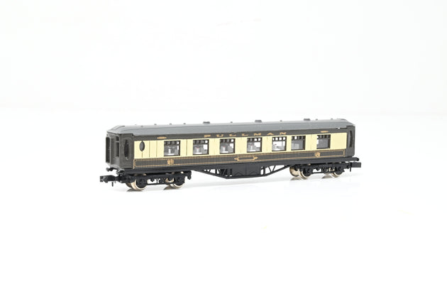 Graham Farish N Gauge 0646 Pullman Umber & Cream Dining Car Unnumbered/Unnamed - Boxed