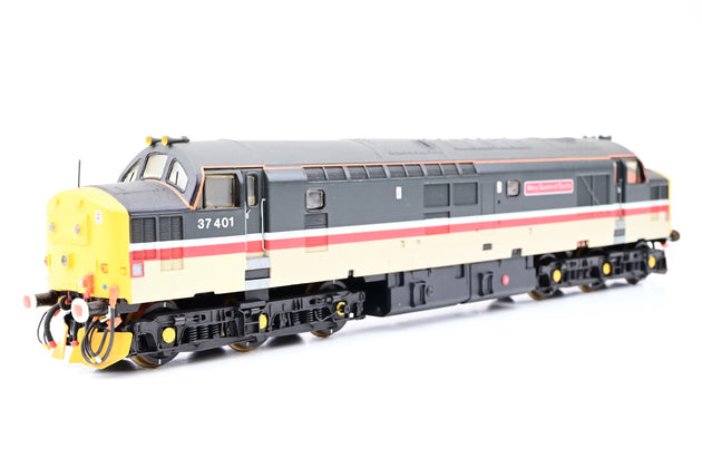 Lima OO Gauge L205290 BR InterCity Mainline Class 37 No.37401 'Mary Queen of Scots' - Renumbered, Aftermarket Box