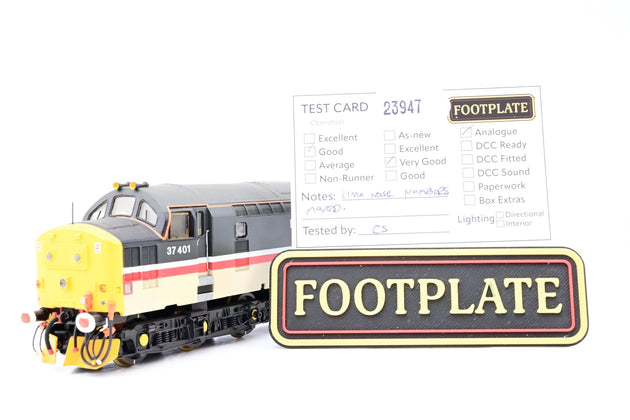 Lima OO Gauge L205290 BR InterCity Mainline Class 37 No.37401 'Mary Queen of Scots' - Renumbered, Aftermarket Box