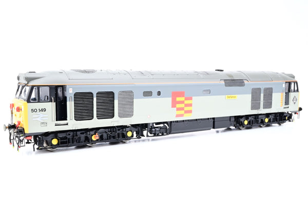 Hornby OO Gauge R2434 BR Railfreight General Class 50 No.50149 'Defiance' - Weathered, Aftermarket Box