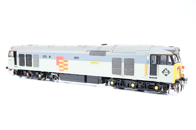 Hornby OO Gauge R2434 BR Railfreight General Class 50 No.50149 'Defiance' - Weathered, Aftermarket Box