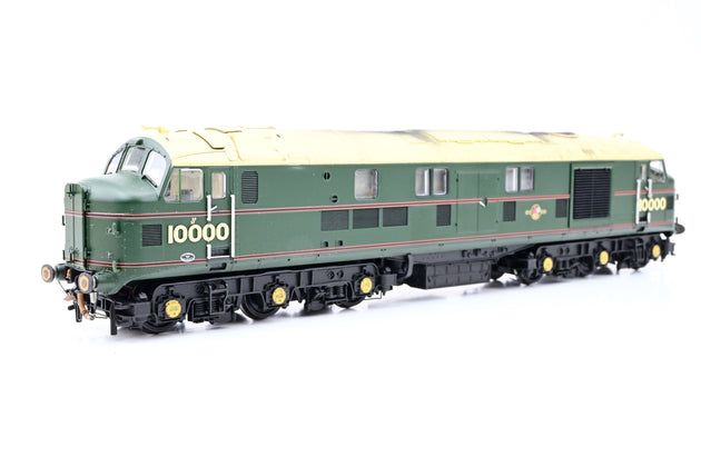 Bachmann OO Gauge 31-995 BR Brunswick Green Class D/16 ex-LMS No.10000 - Weathered, Aftermarket Box
