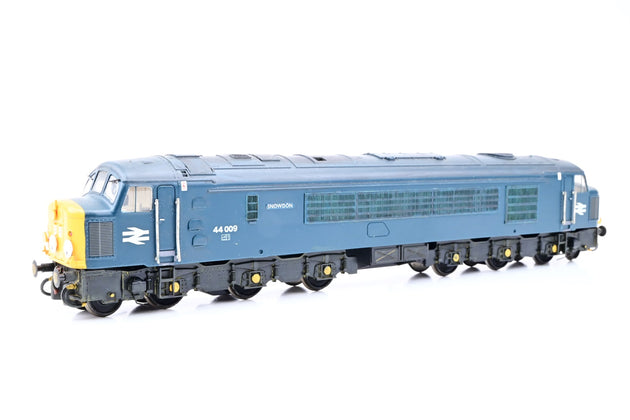 Bachmann OO Gauge BR Blue Class 44 No.44009 'Snowdon' - Renamed, Renumbered, Weathered, Aftermarket Box