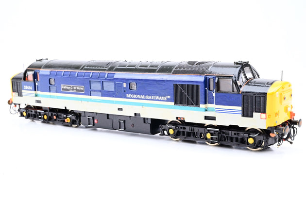 Lima OO Gauge L204817 Regional Railways Class 37 No.37414 'Cathays C&W Works 1846-1993' - Gloss Finish, Aftermarket Box