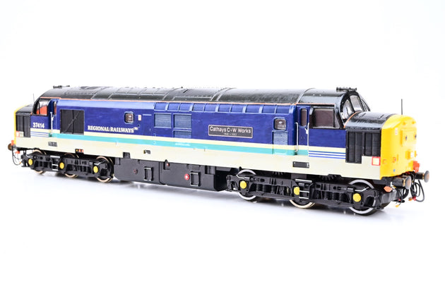 Lima OO Gauge L204817 Regional Railways Class 37 No.37414 'Cathays C&W Works 1846-1993' - Gloss Finish, Aftermarket Box