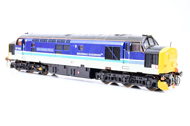 Lima OO Gauge L204625 Regional Railways Class 37 No.37418 'East Lancashire Railway' - Gloss Finish, Aftermarket Box