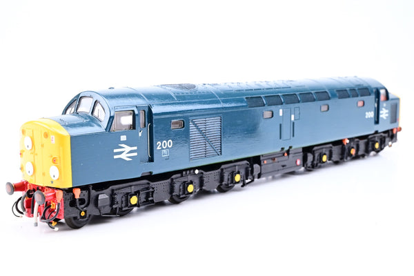 Lima OO Gauge BR Blue Class 40 No.200 - Repaint, Gloss Finish, Renumbered, Aftermarket Box