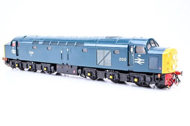 Lima OO Gauge BR Blue Class 40 No.200 - Repaint, Gloss Finish, Renumbered, Aftermarket Box