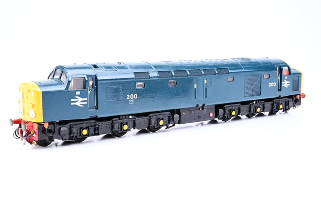 Lima OO Gauge BR Blue Class 40 No.200 - Repaint, Gloss Finish, Renumbered, Aftermarket Box