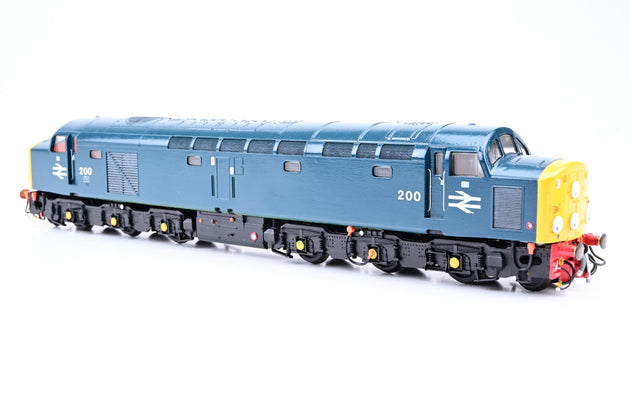 Lima OO Gauge BR Blue Class 40 No.200 - Repaint, Gloss Finish, Renumbered, Aftermarket Box
