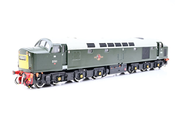 Lima OO Gauge BR Green Late Crest Class 40 No.D261 - Repaint, Renumbered, Aftermarket Box