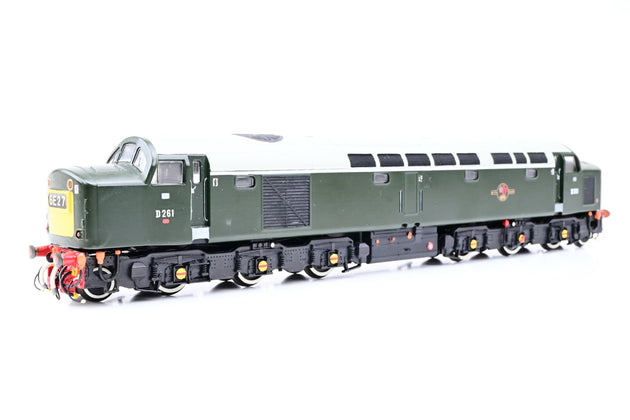 Lima OO Gauge BR Green Late Crest Class 40 No.D261 - Repaint, Renumbered, Aftermarket Box