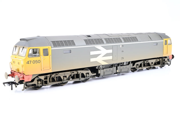 Bachmann OO Gauge 31-664 BR Railfreight Grey Large Logo Class 47/0 No.47050 - Factory Weathered, Aftermarket Box
