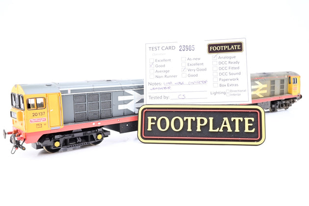 Lima OO Gauge Paired Configuration of Class 20 Diesels No.20137 & 20118 - Unboxed