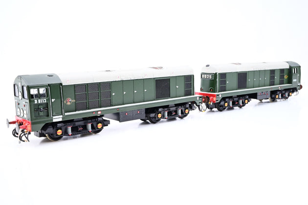 Lima OO Gauge Paired Configuration of Class 20 Diesels No.D8129 & D8113 - Unboxed