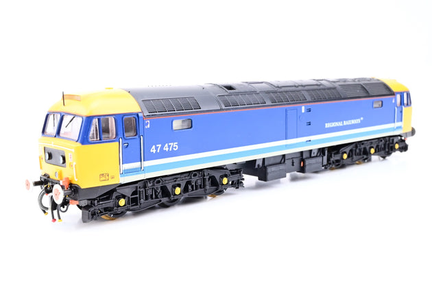 Lima OO Gauge Regional Railways Class 47 No.47475 - Renumbered, Aftermarket Box