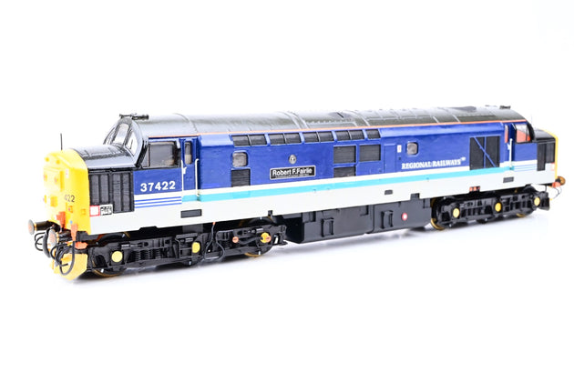 Lima OO Gauge Regional Railways Class 37 No.37422 'Robert F. Fairlie' - Renumbered, Gloss Finish, Aftermarket Box