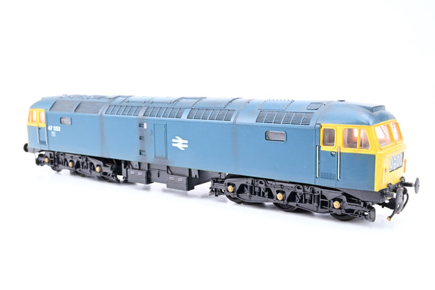 Lima OO Gauge BR Blue Class 47 No.47352 - Weathered, Aftermarket Box