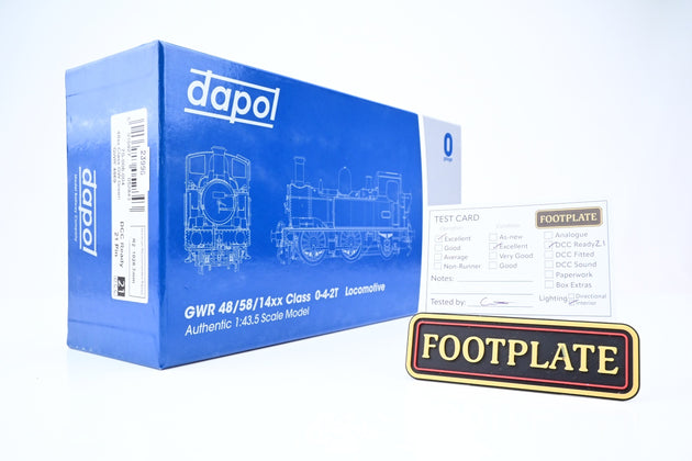 Dapol O Gauge 7S-006-004 GWR Green Class 48xx No.4869 - Boxed