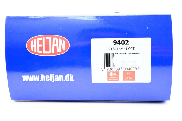 Heljan O Gauge 9402 BR Blue MK1 CCT Un-numbered - Boxed