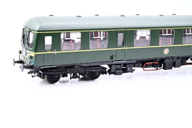Bachmann OO Gauge 31-536 BR Green w/ Speed Whiskers Class 105 Cravens 2-Car DMU No.M50773 & M50806 - Unboxed
