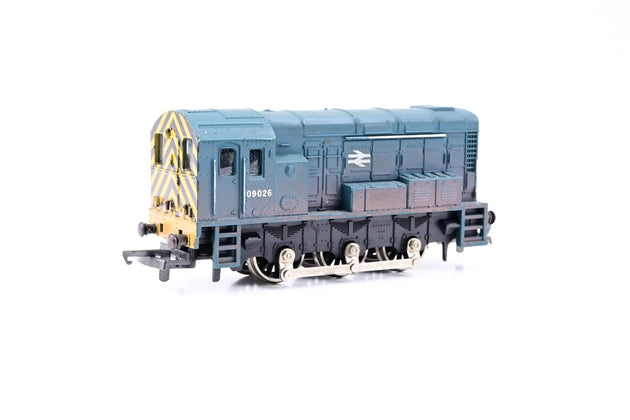 Lima OO Gauge NSE (BR) Blue Class 09 No.09026 - Weathered, Aftermarket Box