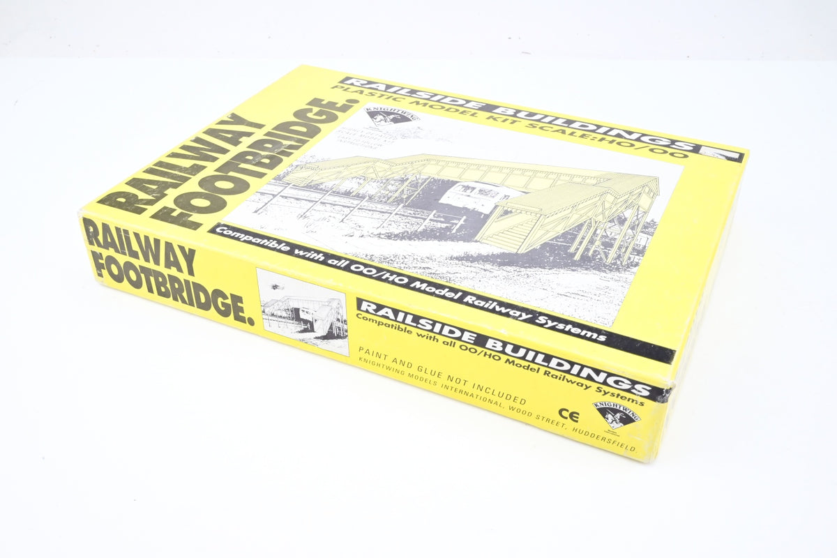 Knightwing OO Gauge Railway Footbridge Unbuilt Kit - Boxed