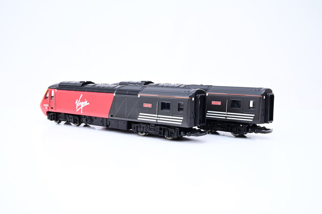 Hornby OO Gauge R2045 Virgin Black & Red Class 43 HST 4-Car Train Pack - Poly Tray Only