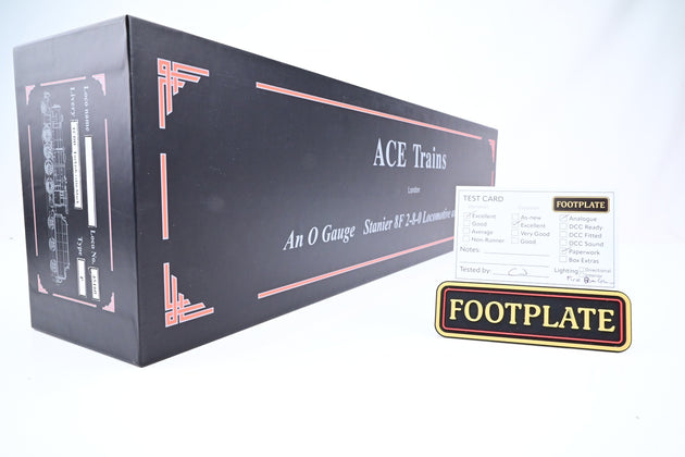 ACE Trains Coarse Scale O Gauge Turkish Satin Black Class 8F No.45160 - Boxed