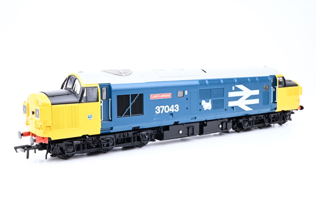 Bachmann OO gauge 35-304SFX BR Blue Large Logo Class 37/0 No.37043 'Loch Lomond' - DCC Sound, Boxed