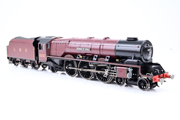 Hornby OO Gauge R3819 LMS Maroon Princess Coronation Class 8P No.6231 'Duchess of Atholl' - Hornby Dublo Centenary Year Commemorative Edition, Boxed