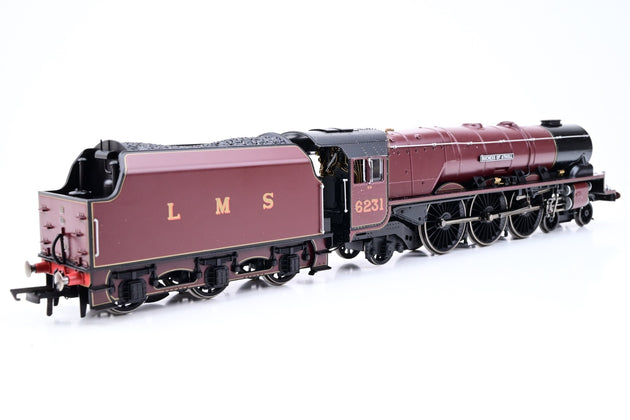 Hornby OO Gauge R3819 LMS Maroon Princess Coronation Class 8P No.6231 'Duchess of Atholl' - Hornby Dublo Centenary Year Commemorative Edition, Boxed