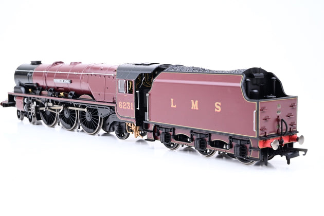 Hornby OO Gauge R3819 LMS Maroon Princess Coronation Class 8P No.6231 'Duchess of Atholl' - Hornby Dublo Centenary Year Commemorative Edition, Boxed